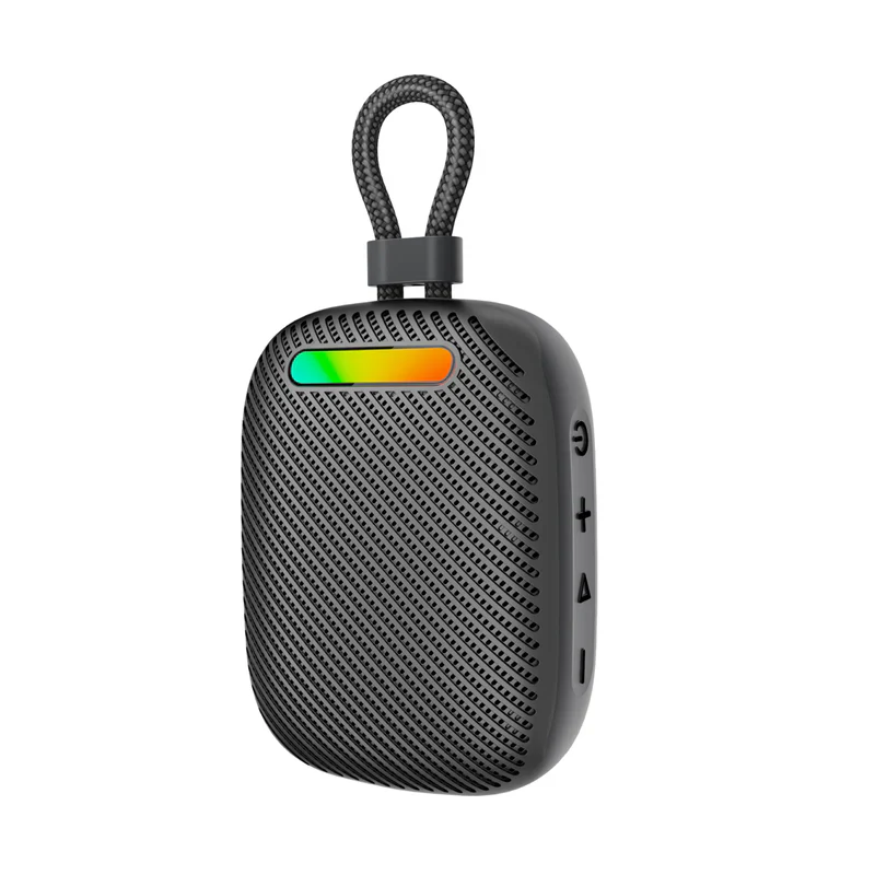 Promate Tingz CrystalSound 7W High-Definition Wireless Speaker - Black - Image 2