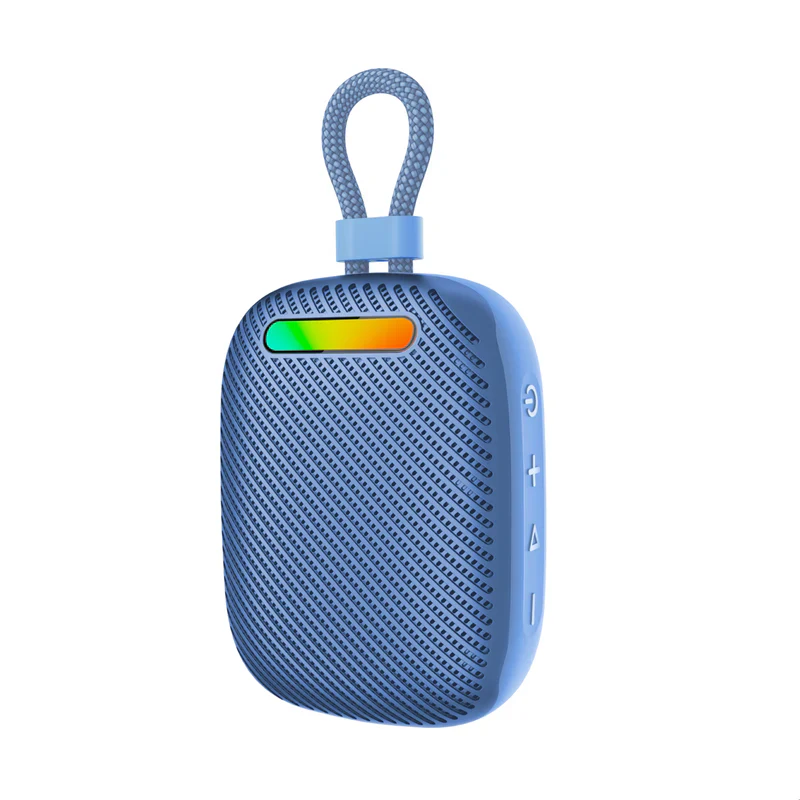 Promate Tingz CrystalSound 7W High-Definition Wireless Speaker - Blue - Image 2