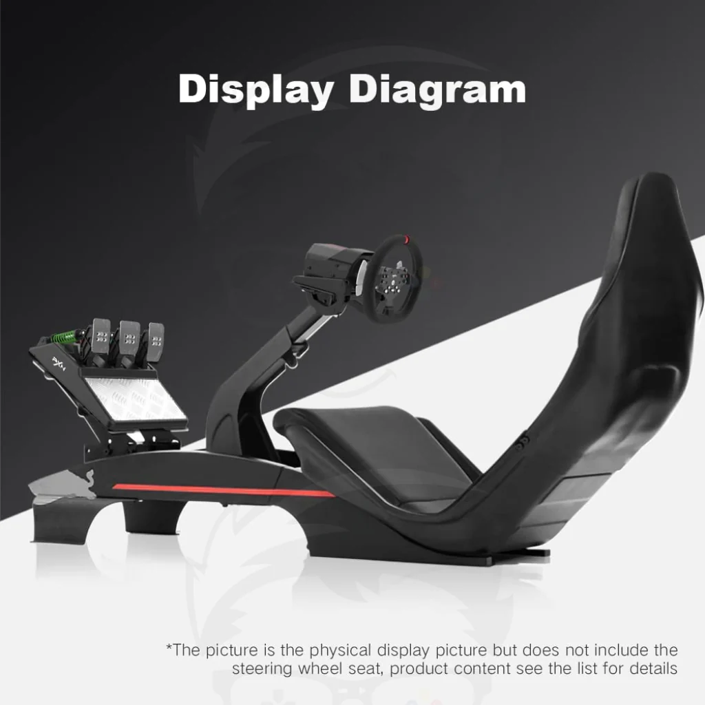 PXN Steering Wheel ( V10 / A7 / A3 ) Race Steering Wheel with 3-Pedals and Shifter Bundle - Image 6