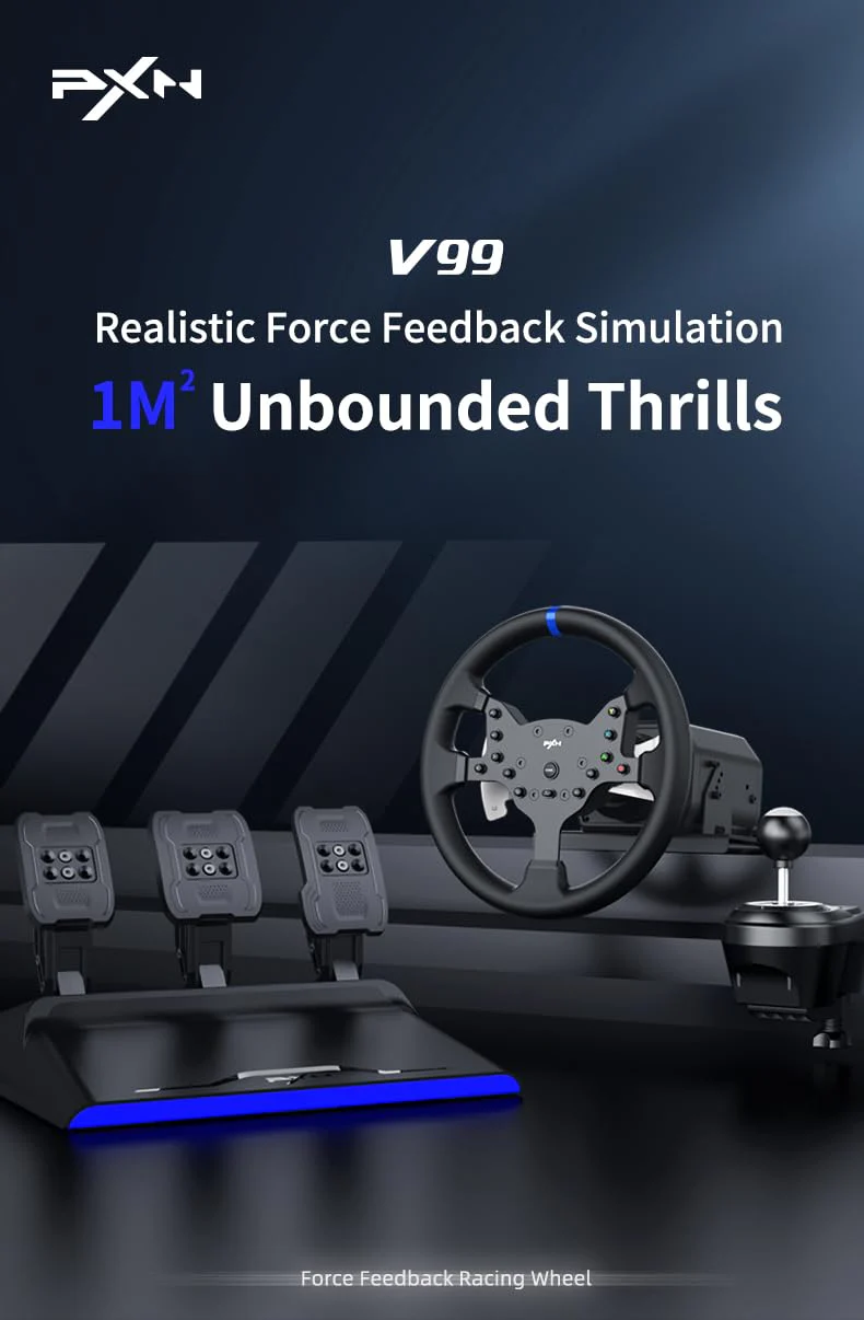 PXN V99 Racing Steering Wheel - Image 2