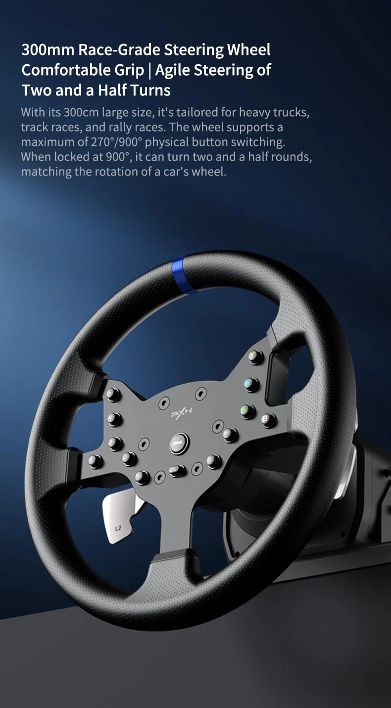 PXN V99 Racing Steering Wheel - Image 3