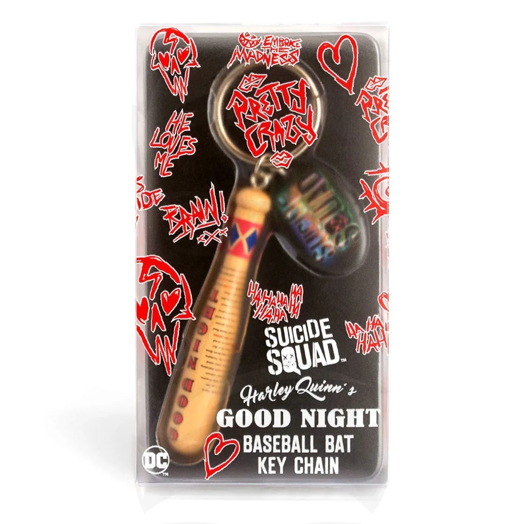 Quantum Mechanix Harley Quinns Goodnight Bat Key Chain - Image 4