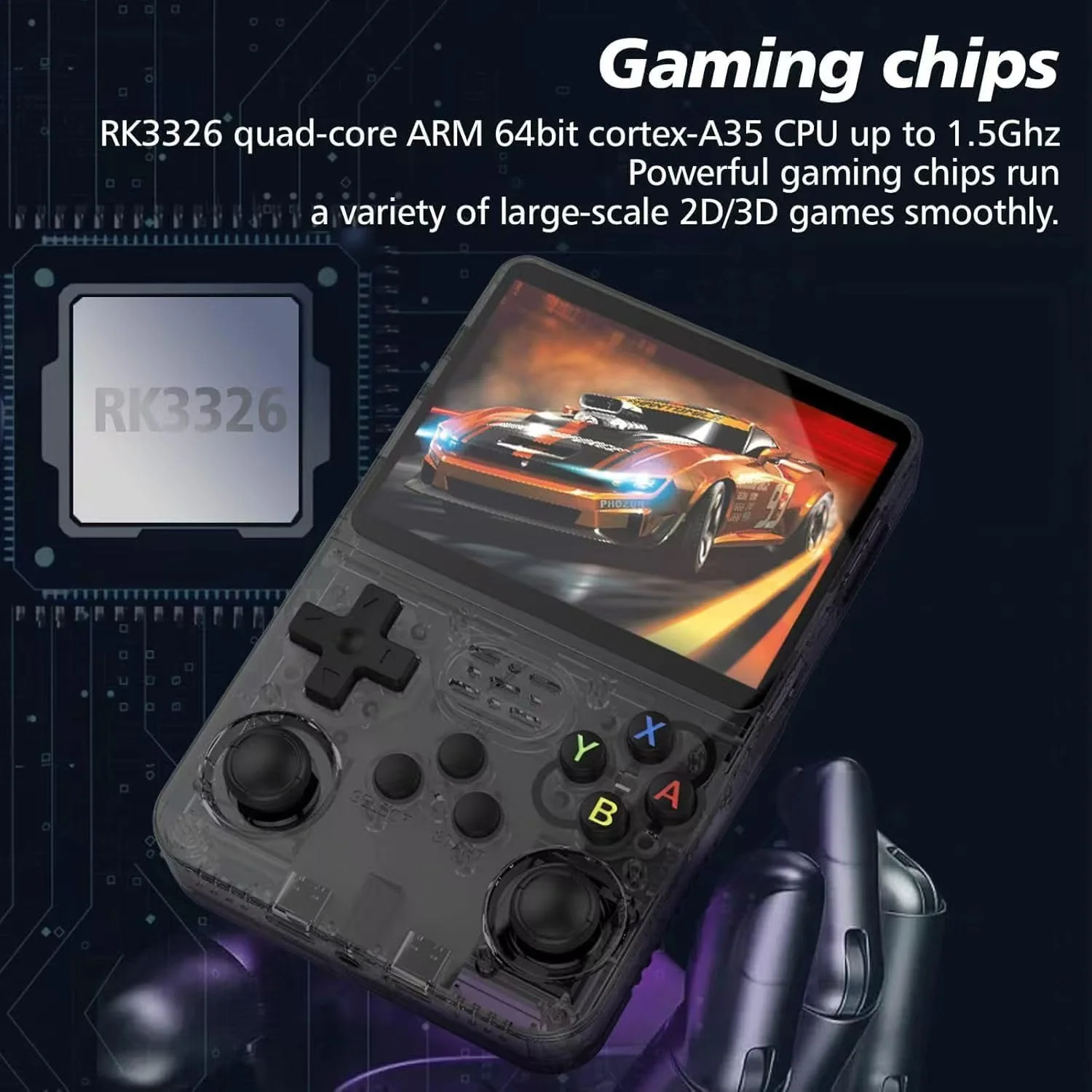 R36S Game Master Handheld Game Console - Image 6