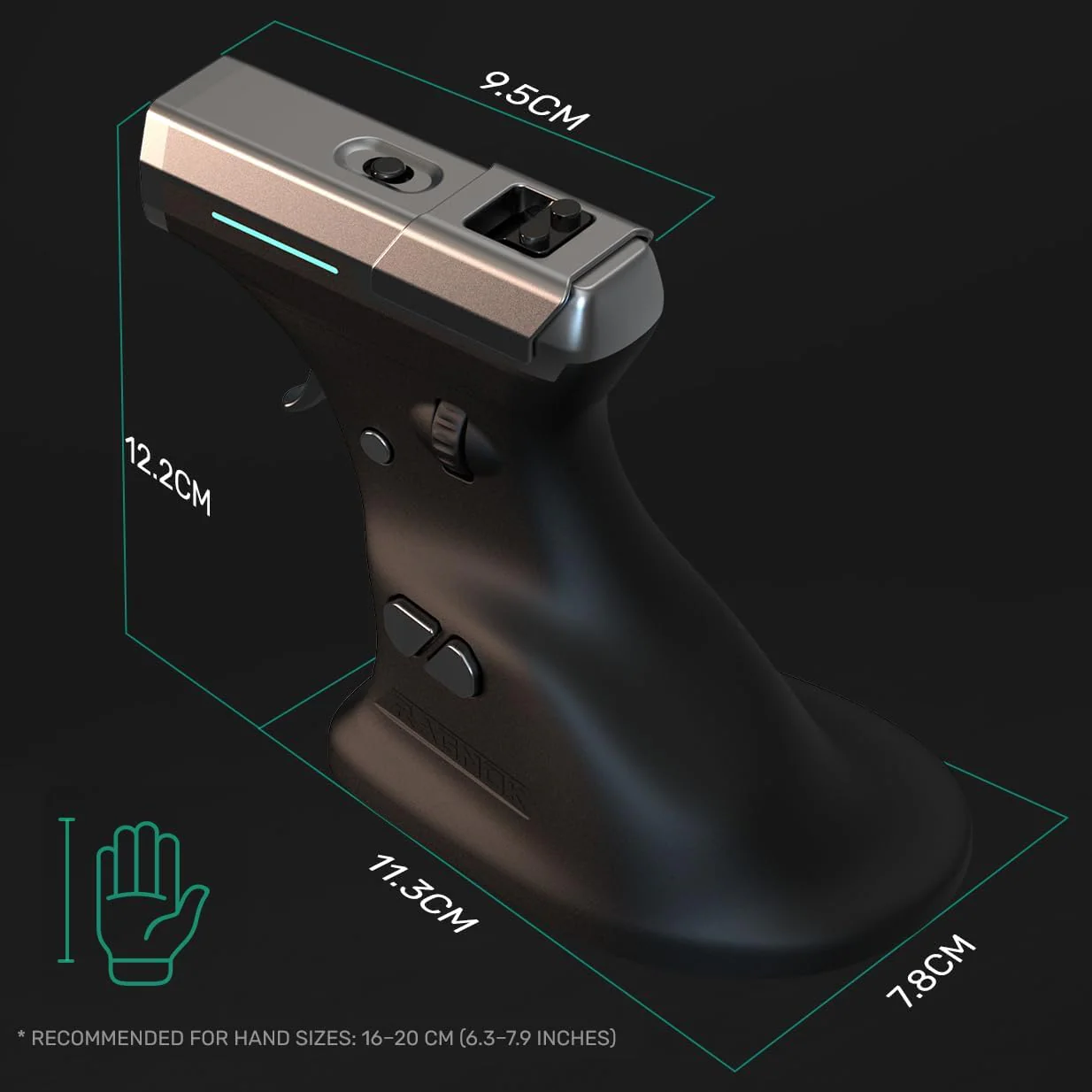 Ragnok ErgoStrike7 Next-Gen FPS Gaming Mouse with Recoil - Image 6