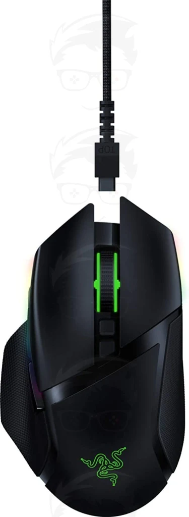 Razer Basilisk Ultimate Wireless Gaming Mouse with 11 Programmable Buttons