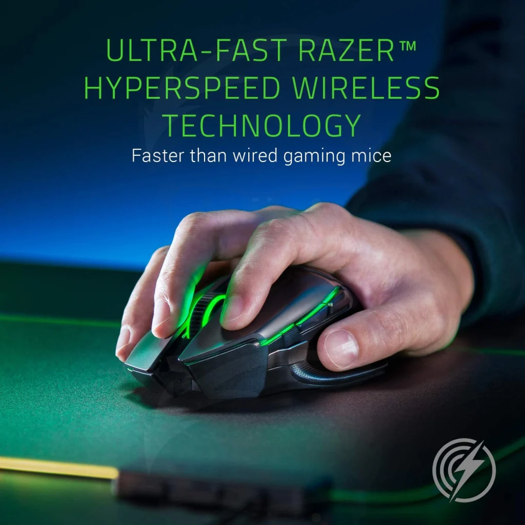Razer Basilisk Ultimate Wireless Gaming Mouse with 11 Programmable Buttons - Image 2