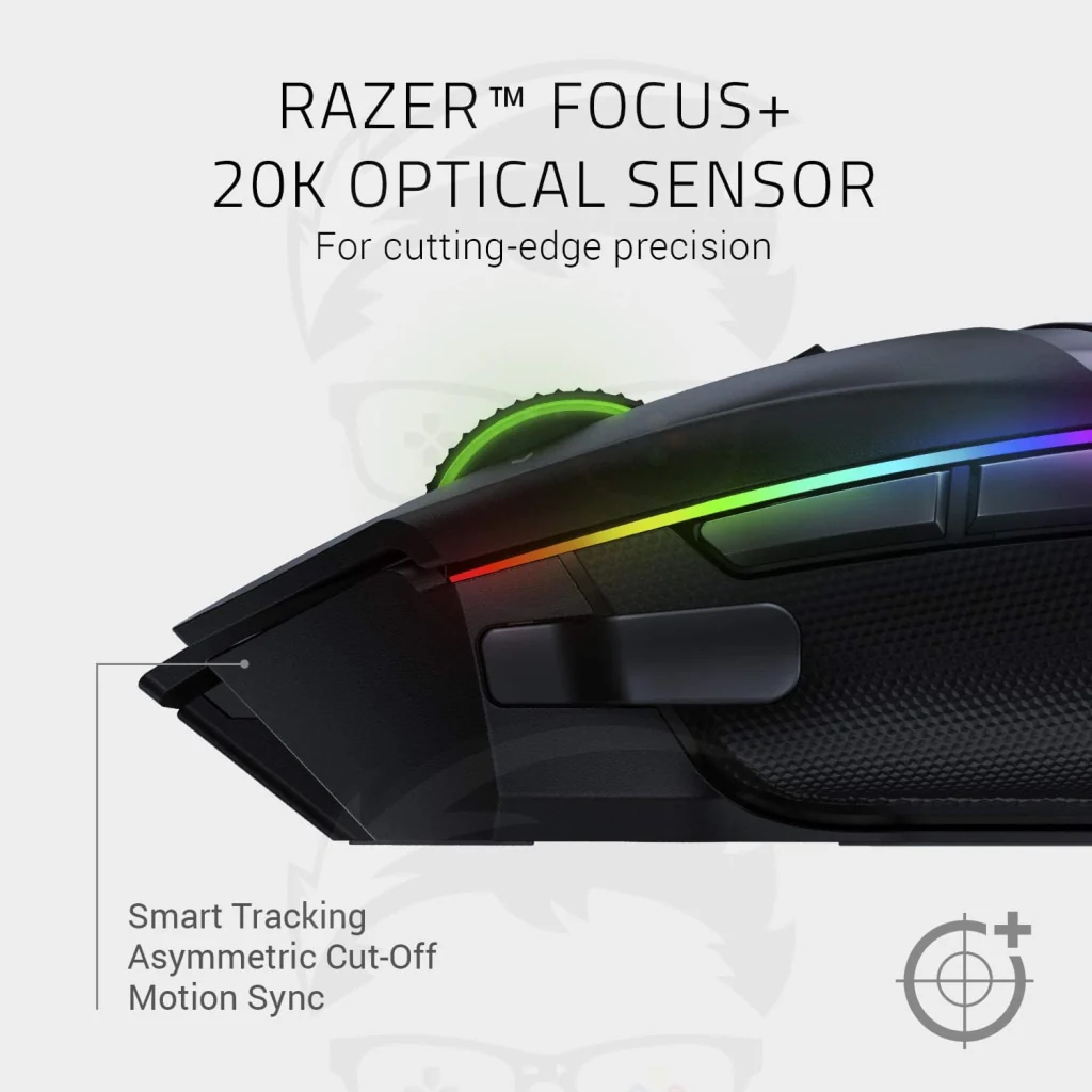 Razer Basilisk Ultimate Wireless Gaming Mouse with 11 Programmable Buttons - Image 3