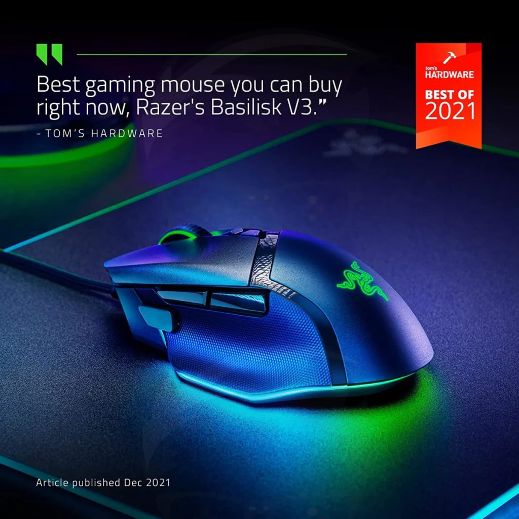 Razer Basilisk V3 Wired Gaming Mouse - Image 2