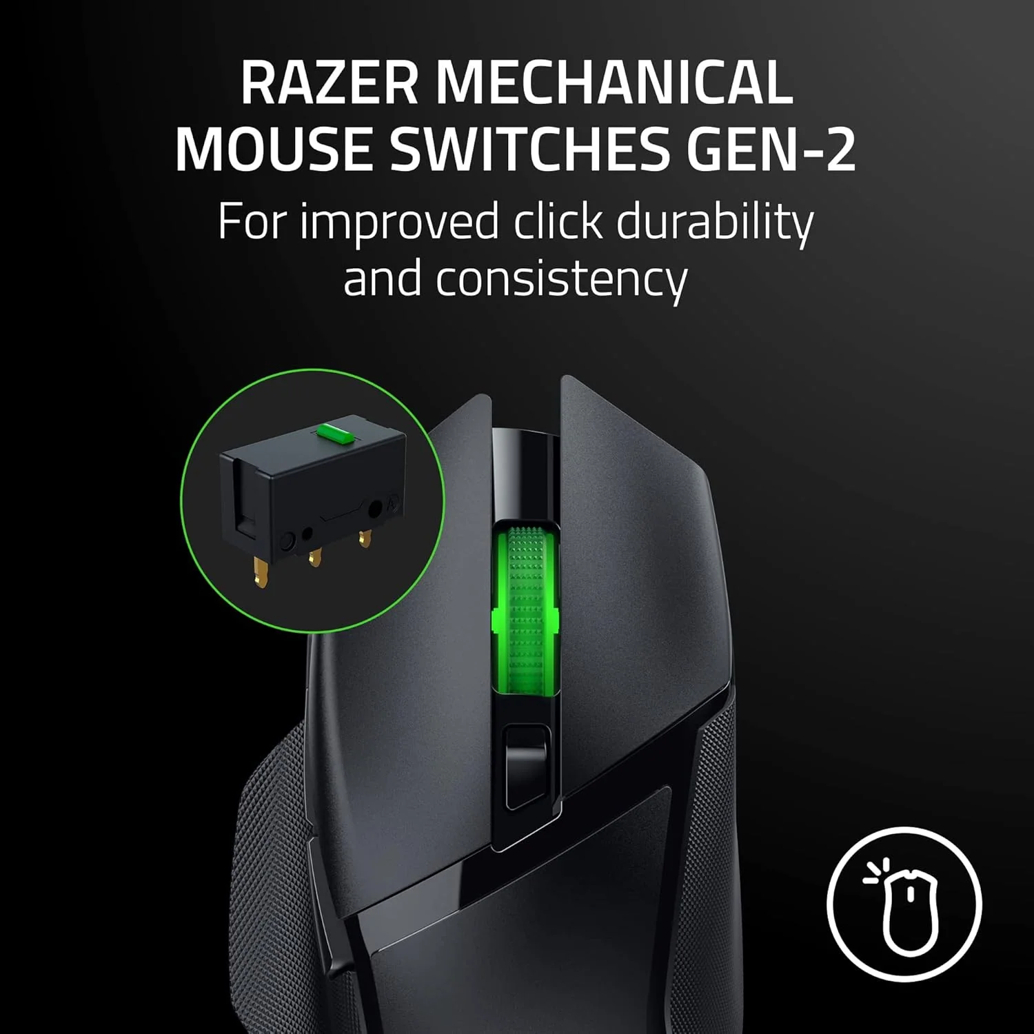 Razer Basilisk V3 X HyperSpeed RGB Wireless Optical Gaming Mouse - Image 3