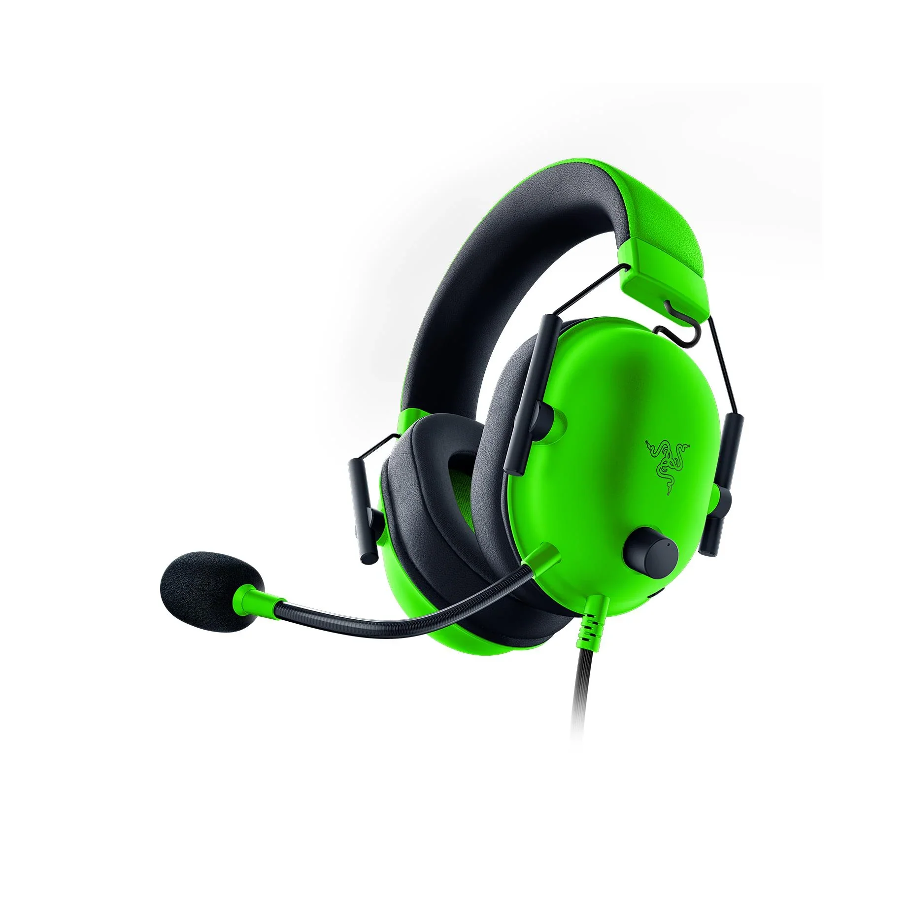 Razer BlackShark V2 X - Gaming Headset 7.1 Surround Sound - 50mm Drivers - Green - Image 3