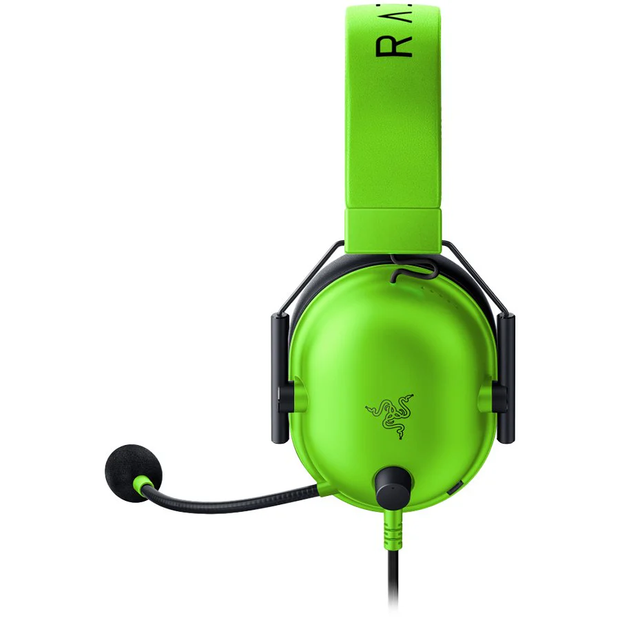 Razer BlackShark V2 X - Gaming Headset 7.1 Surround Sound - 50mm Drivers - Green - Image 4