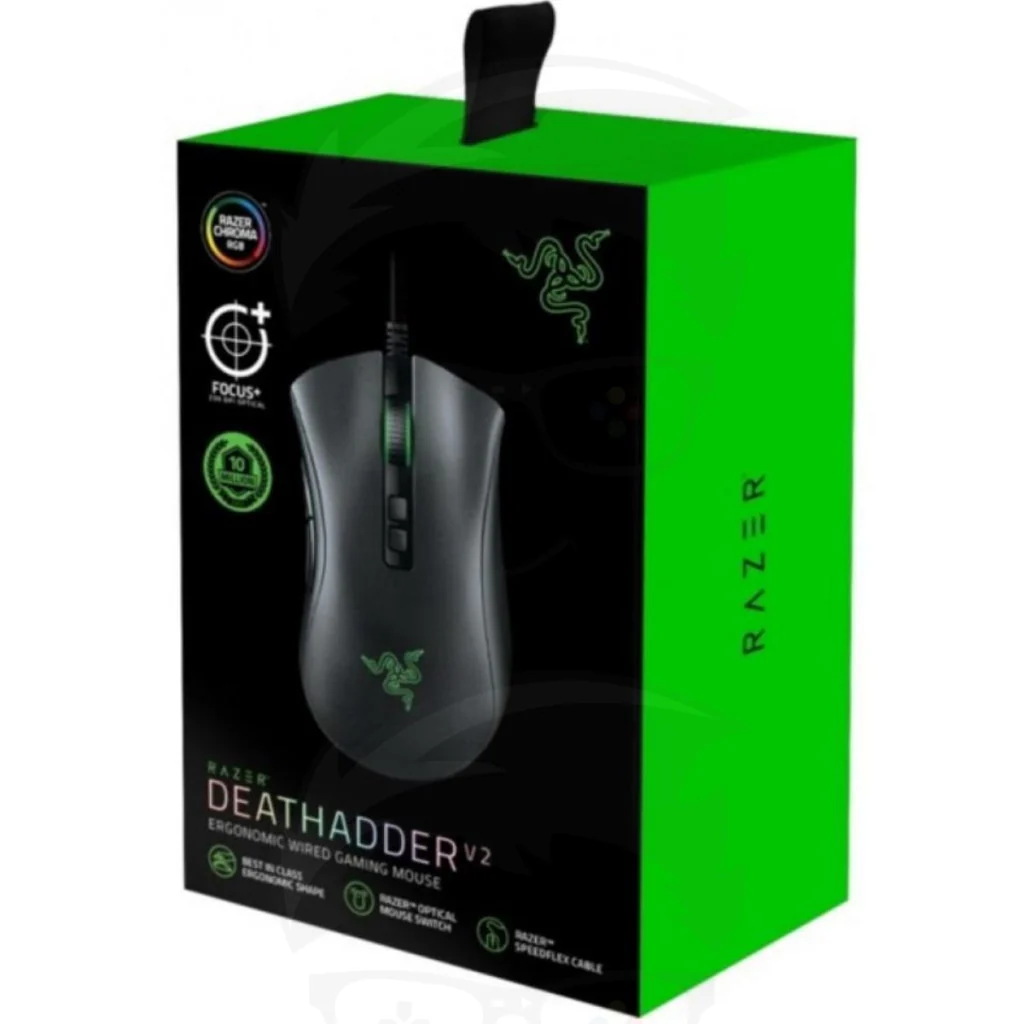 Razer DeathAdder V2 Gaming Mouse 20K DPI Optical Sensor