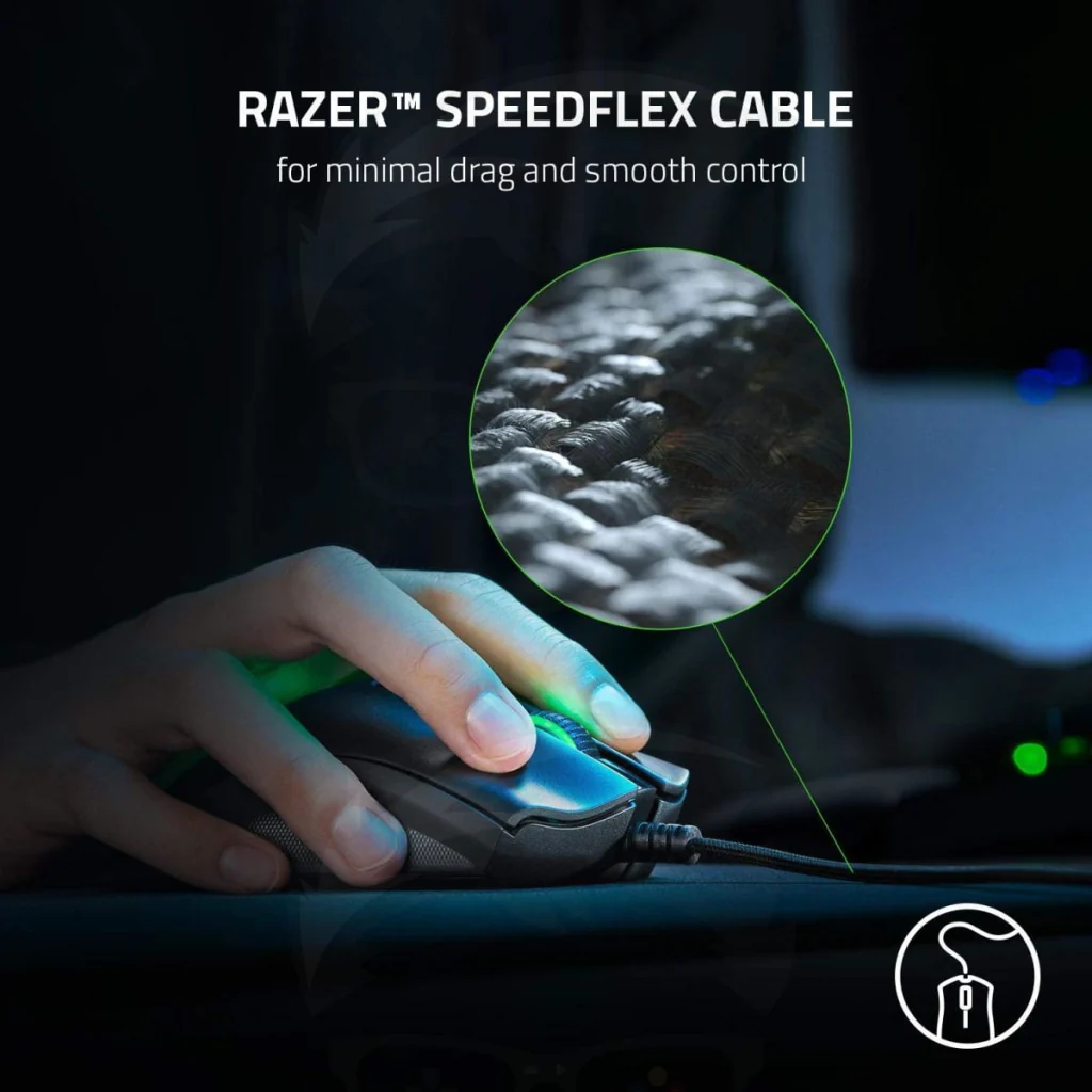 Razer DeathAdder V2 Gaming Mouse 20K DPI Optical Sensor - Image 4