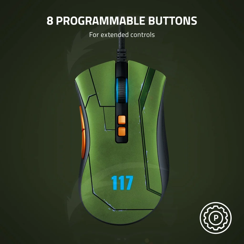Razer DeathAdder V2 Wired Gaming Mouse - Halo Edition - Image 2