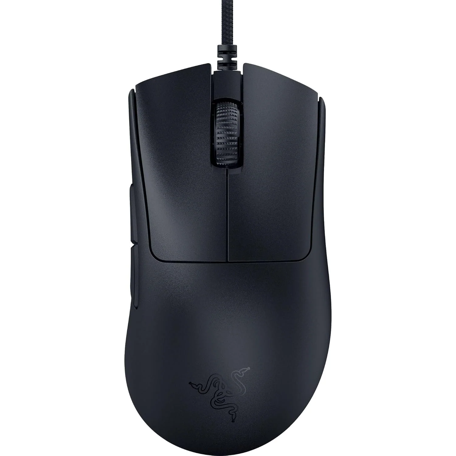 Razer DeathAdder V3 Wired 59g Lightweight 30K Optical Sensor Gen-3 Fast Optical Switches 8KHz Hyper Polling 6 Buttons Speedflex Cable - Black