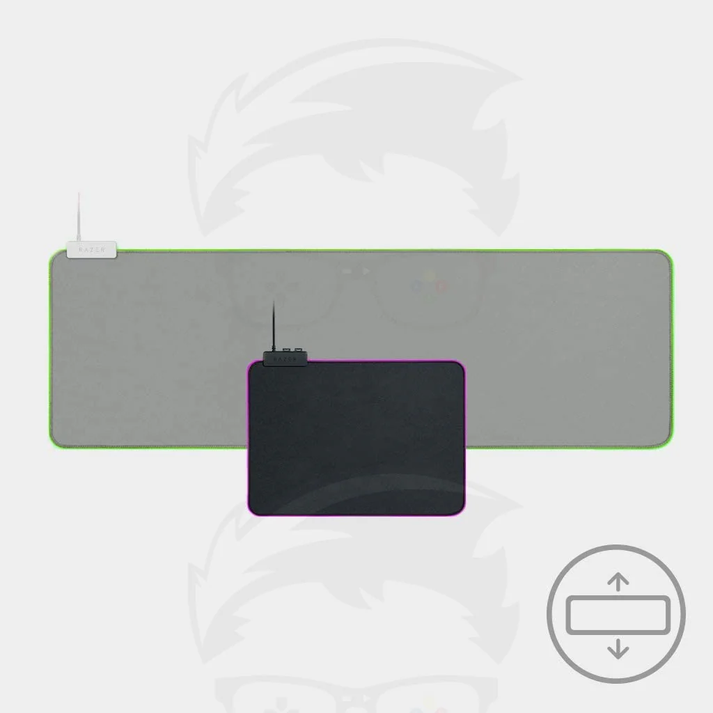 Razer  Goliathus Extended Chroma Soft Gaming Mouse Mat with Chroma, MOUSE PAD Mercury White - Image 4