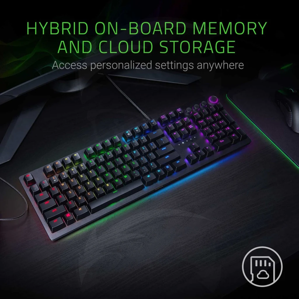 Razer Huntsman Elite Chroma RGB Lighting - Linear Optical Switches - Image 7