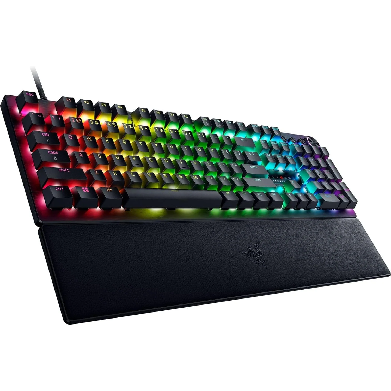 Razer Huntsman V3 Pro Esports ,Analog Optical Switches w/Rapid , , Doubleshot PBT Keycaps , Wrist Rest - Gaming Keyboard - Image 3