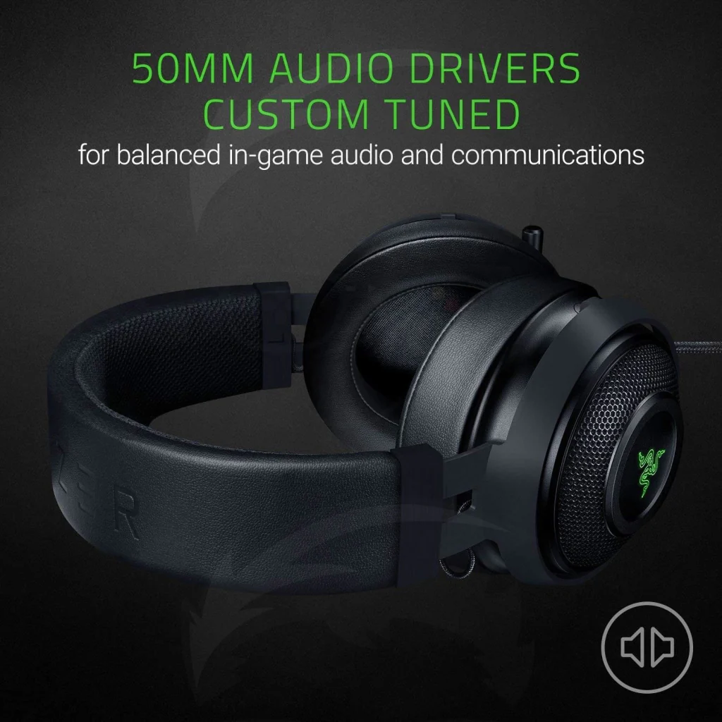 Razer Kraken Pro V2 Analog Gaming Headset - Image 5
