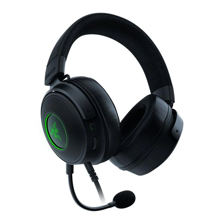 Razer Kraken V3 Hypersense Wired USB Over Ear Gaming Headset - Image 2