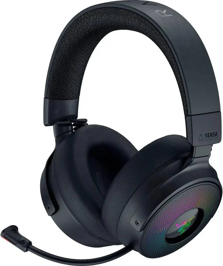 Razer Kraken V4 Pro Wireless Gaming Headset - Black - Image 4
