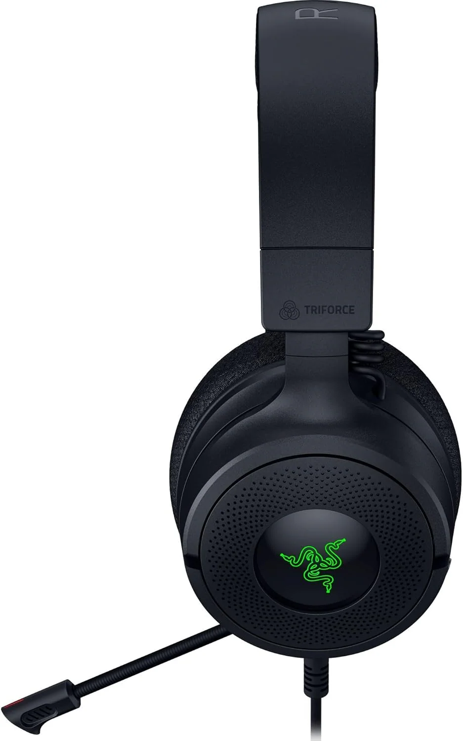 Razer Kraken V4 X Wired 40mm Drivers Cardioid Mic Memory Foam Cushions Chroma RGB Lighting Type C & Type A Cable Headset - Image 3