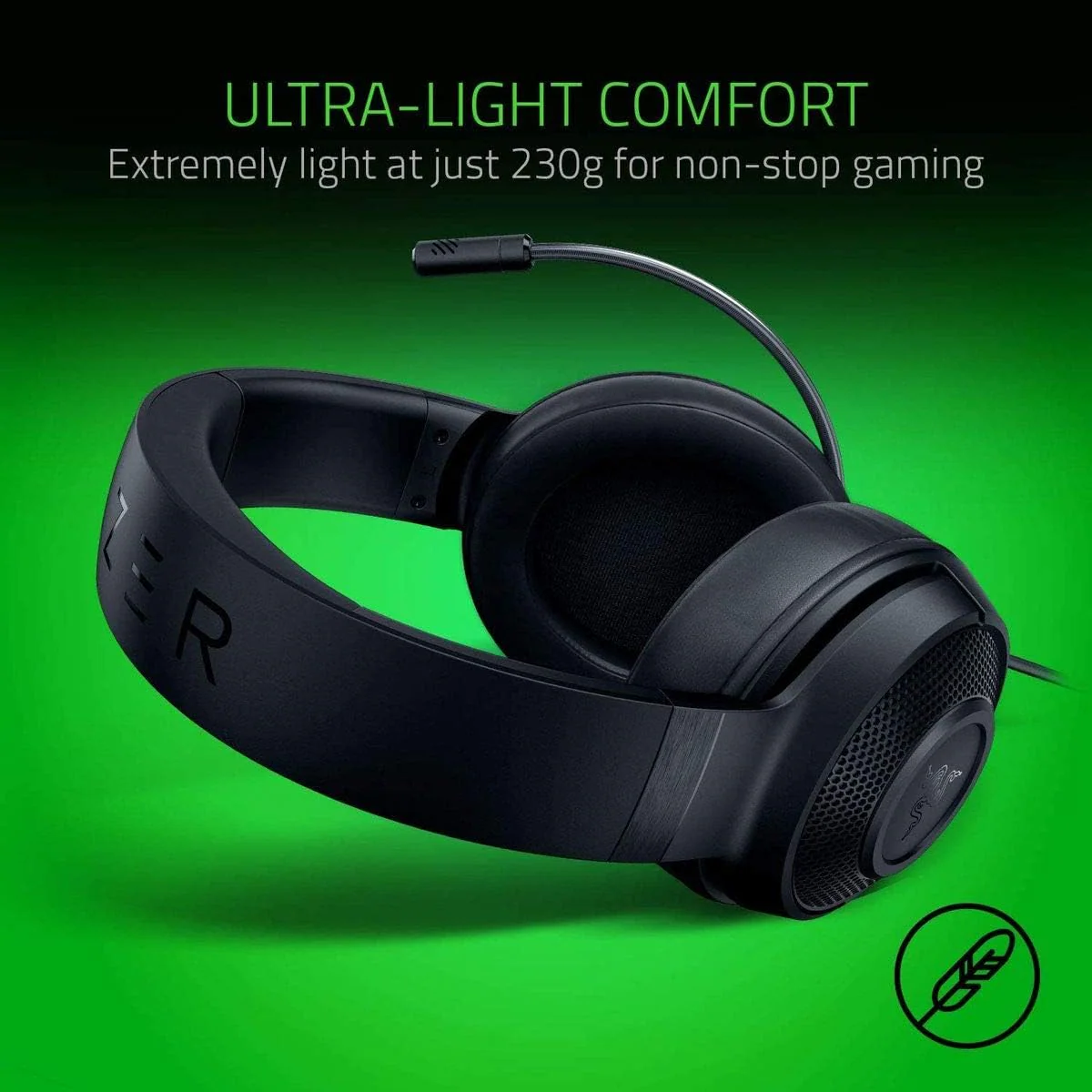 Razer Kraken X Lite Wired Gaming Headset - Image 2