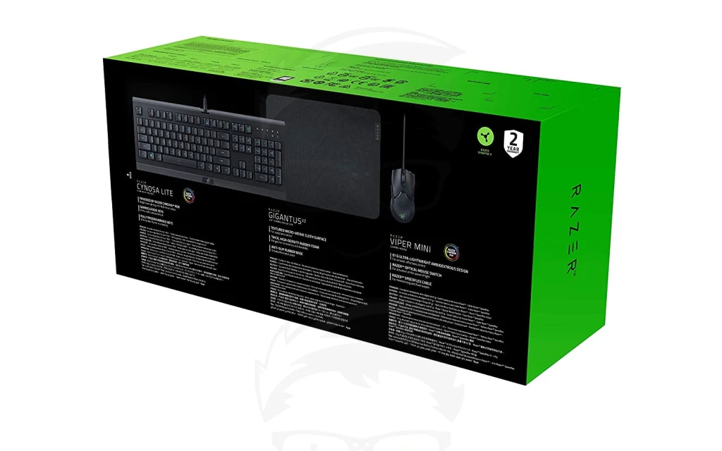 Razer Level Up Bundle – Cynosa Lite + Gigantus V2 Medium + Viper Mini - Image 2