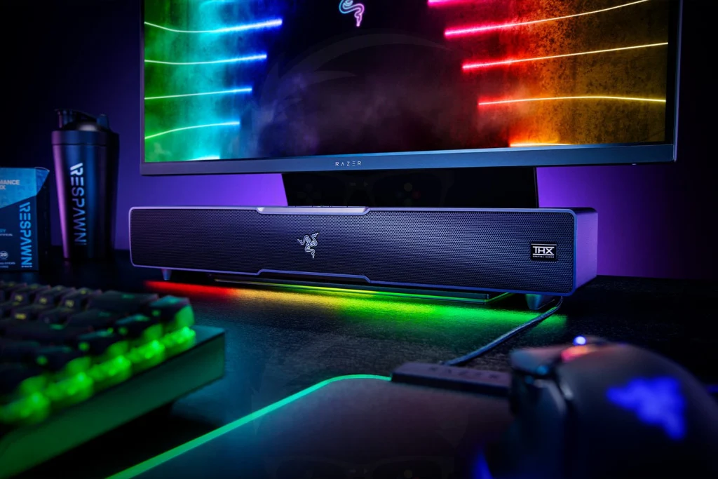Razer Leviathan V2 PC Gaming Soundbar with Subwoofer Speaker - Image 3