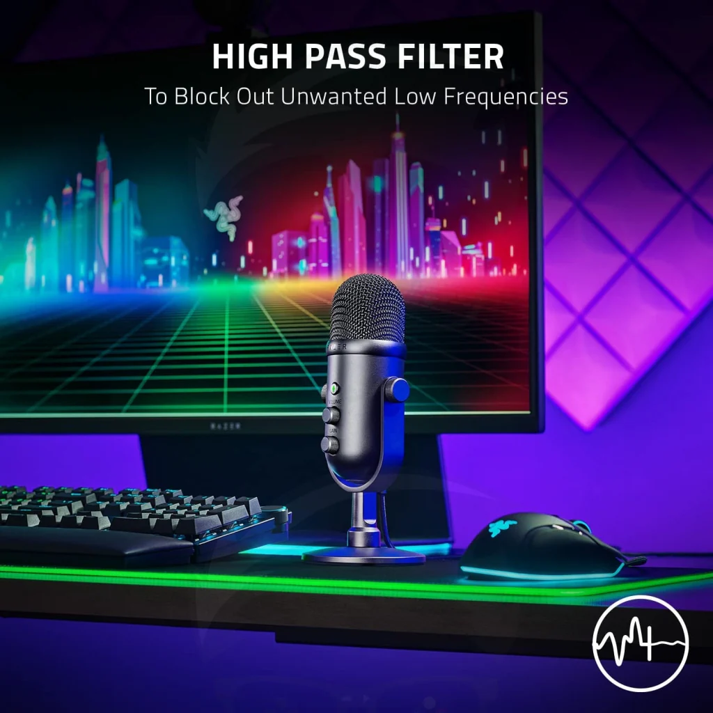 Razer Seiren V2 Pro USB Microphone for Streaming and Gaming - Image 3