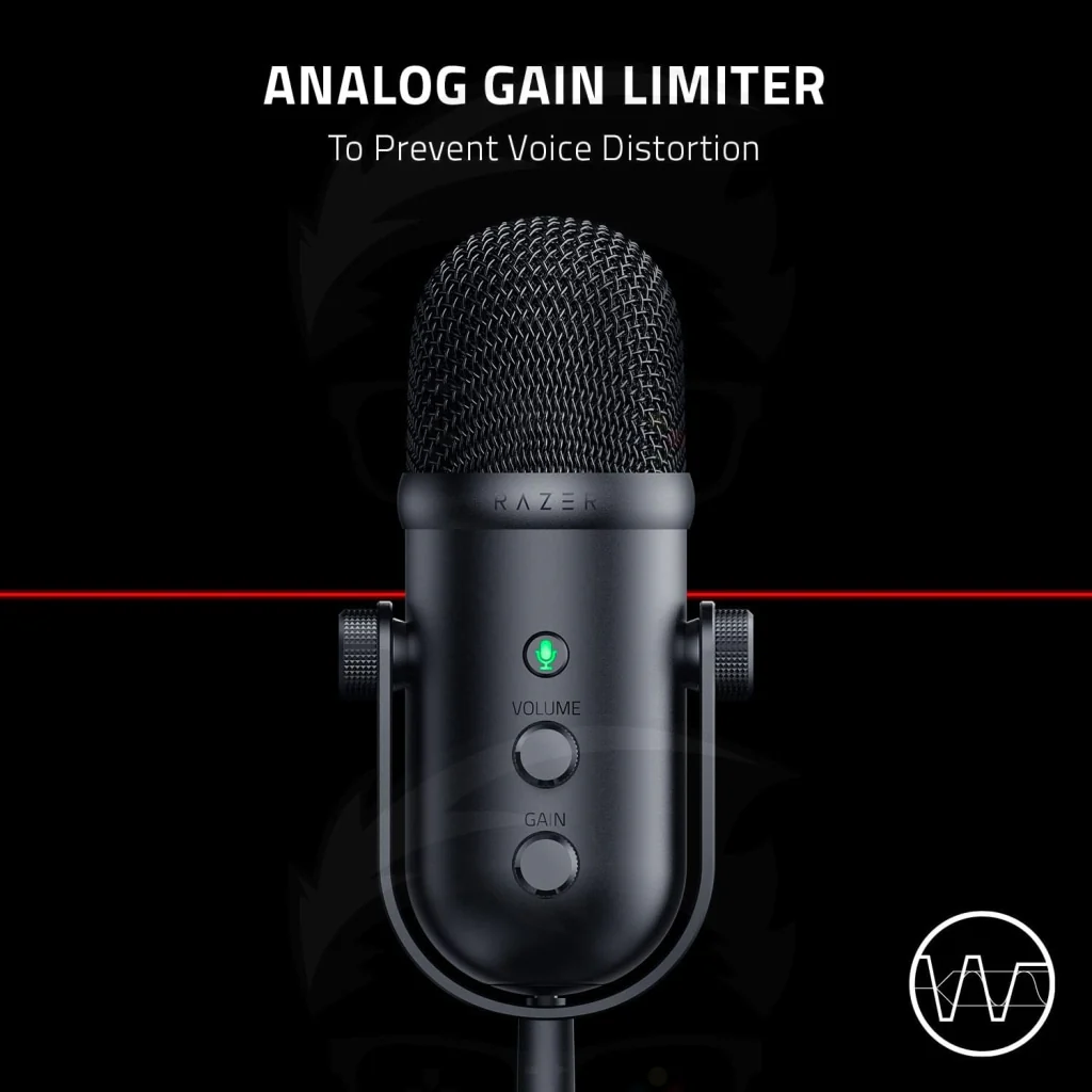 Razer Seiren V2 Pro USB Microphone for Streaming and Gaming - Image 4