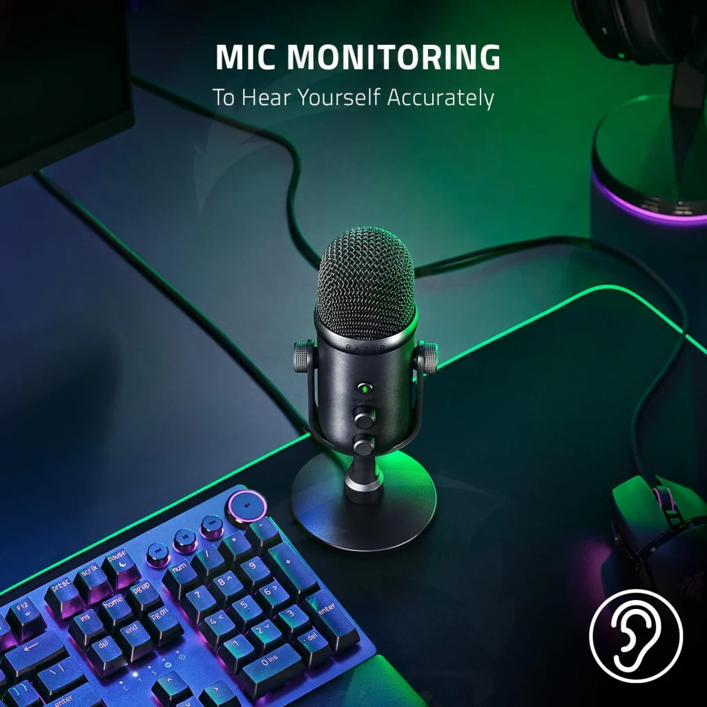 Razer Seiren V2 Pro USB Microphone for Streaming and Gaming - Image 5