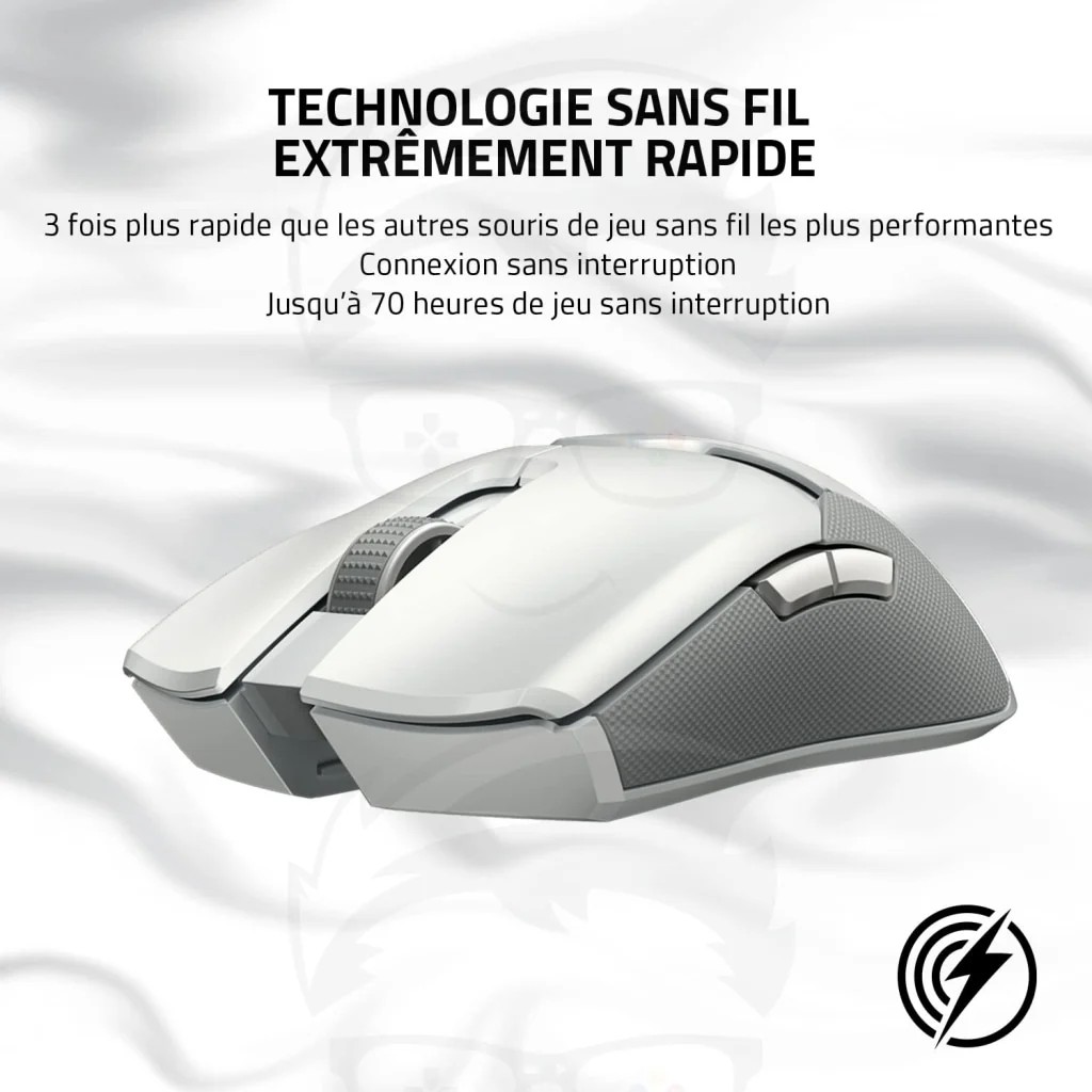 Razer Viper Ultimate Hyperspeed Lightest Wireless Gaming Mouse Mercury - Image 3