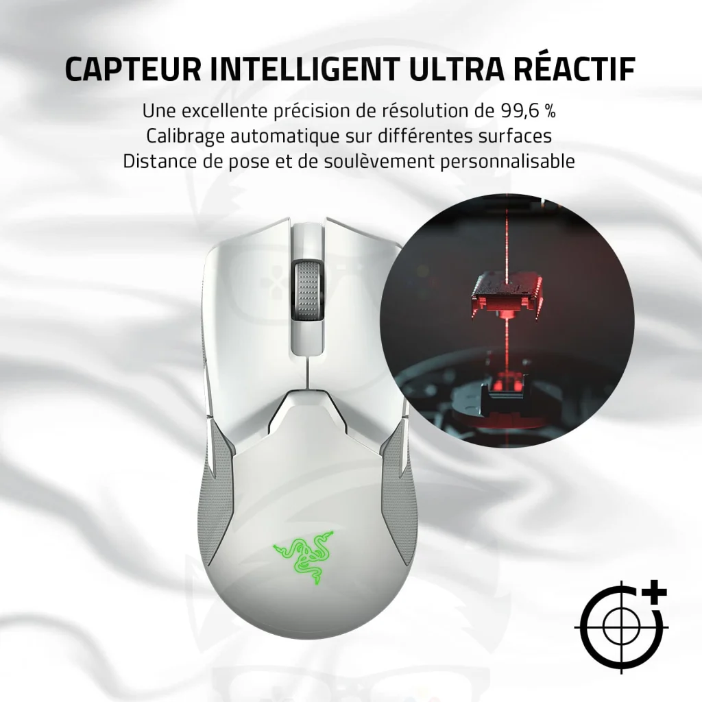 Razer Viper Ultimate Hyperspeed Lightest Wireless Gaming Mouse Mercury - Image 4