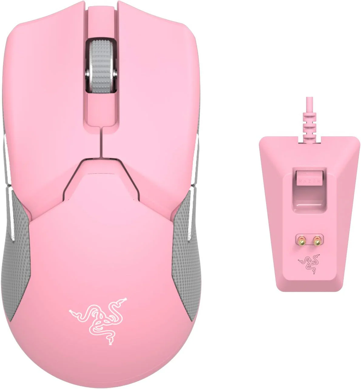 Razer Viper Ultimate Mouse & Dock - Quartz Pink