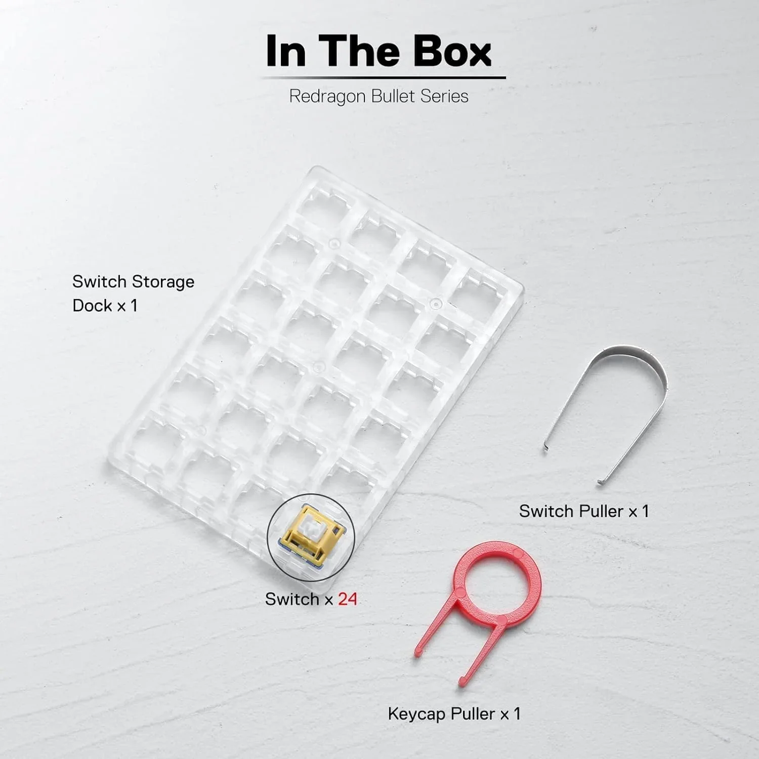 Redragon A113 Bullet-B Tactile Mechanical Switch - Image 3
