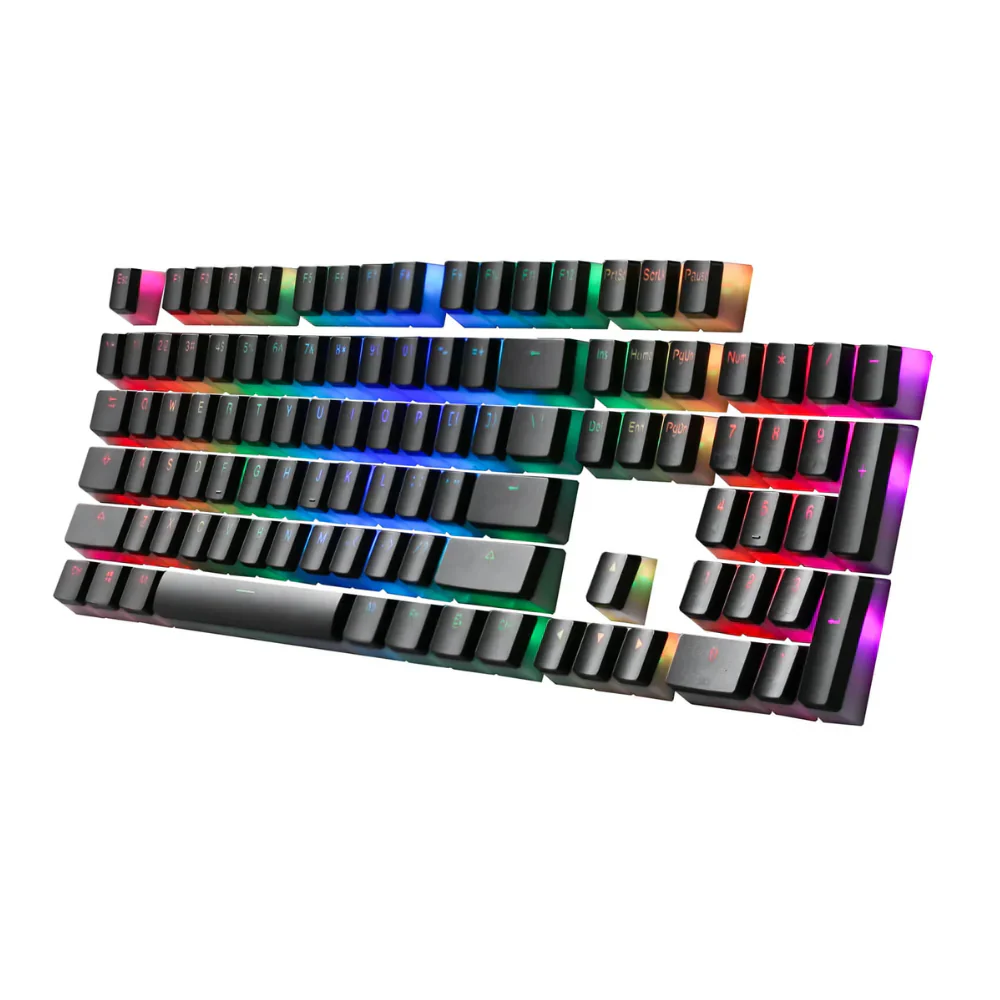 Redragon A130 White PBT Double Shot Keycap Set - Image 2