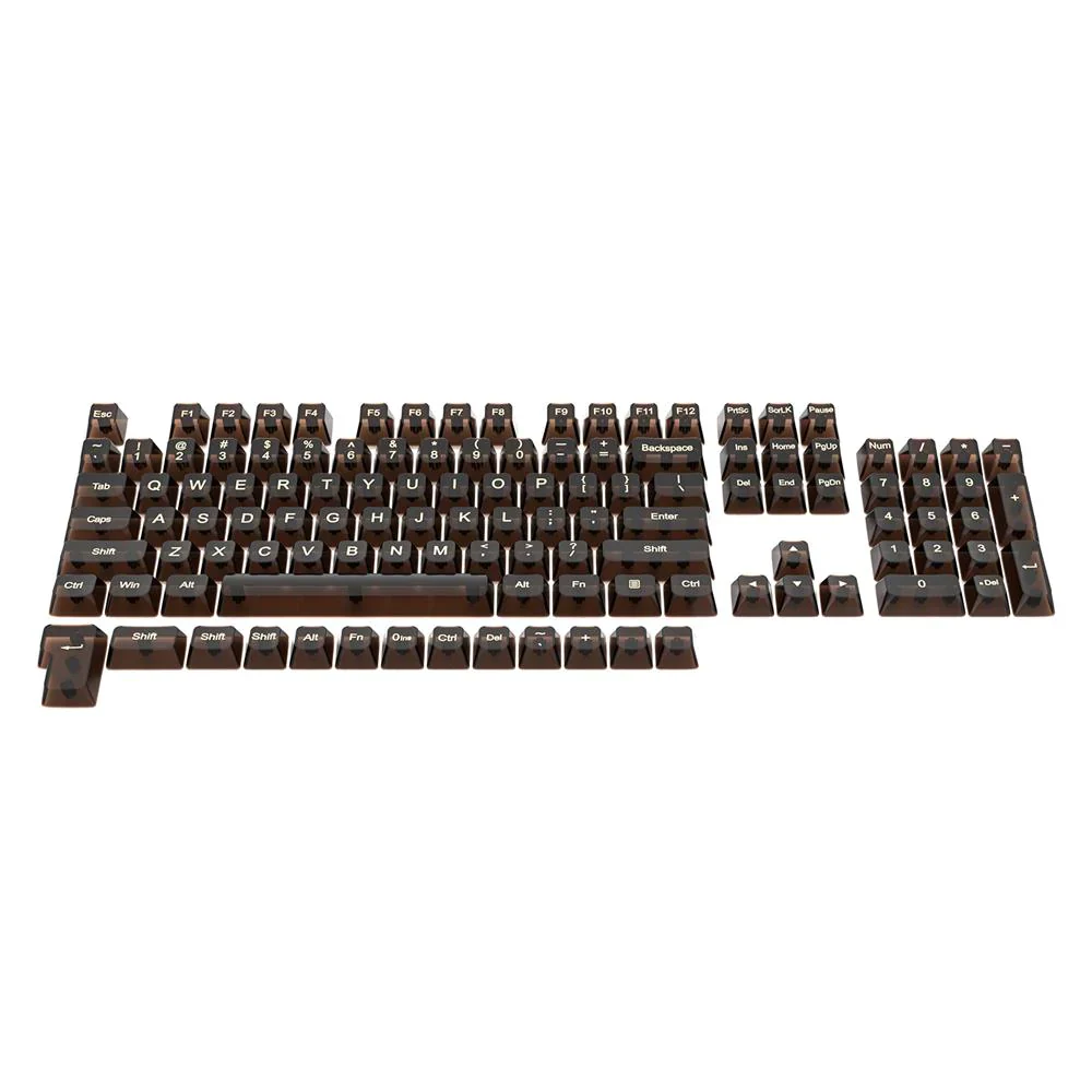 Redragon A138 Transparent Black keycaps 117 Keys