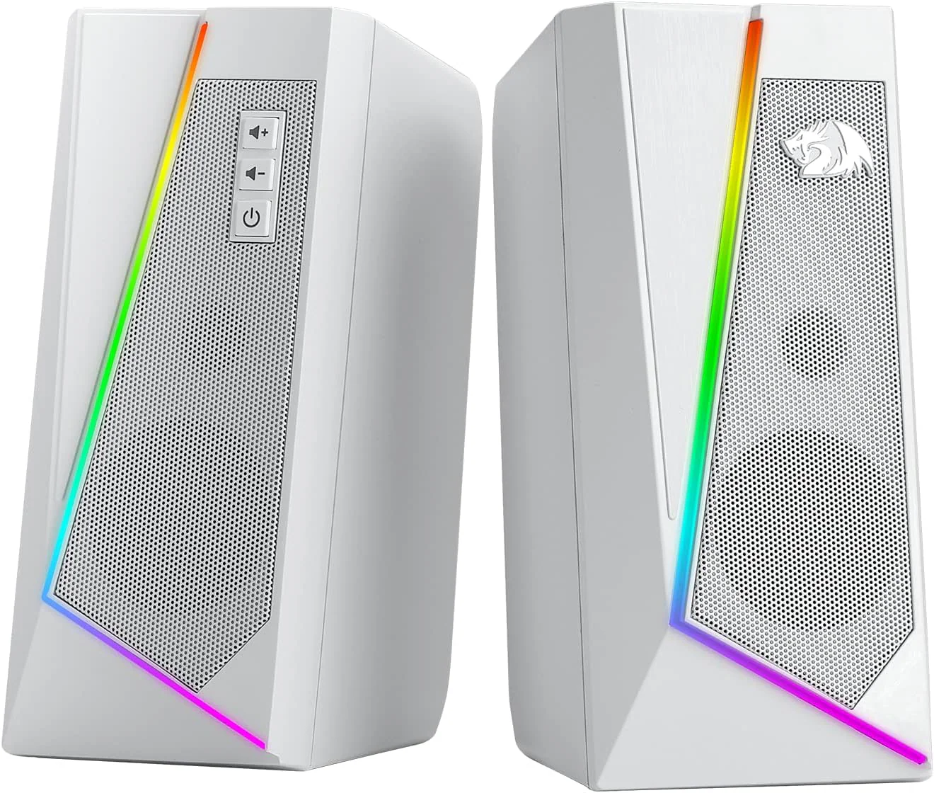 Redragon ANVIL GS520 RGB Desktop Speakers - White