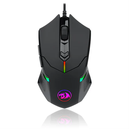 Redragon Centrophorus M601-RGB Gaming Mouse - Black