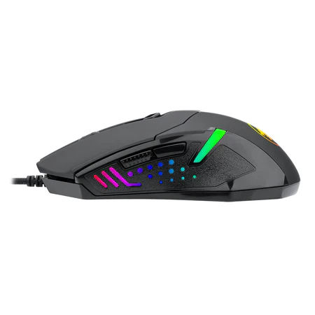 Redragon Centrophorus M601-RGB Gaming Mouse - Black - Image 3