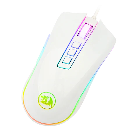Redragon Cobra M711W-1 Wired Gaming Mouse - White - Image 4