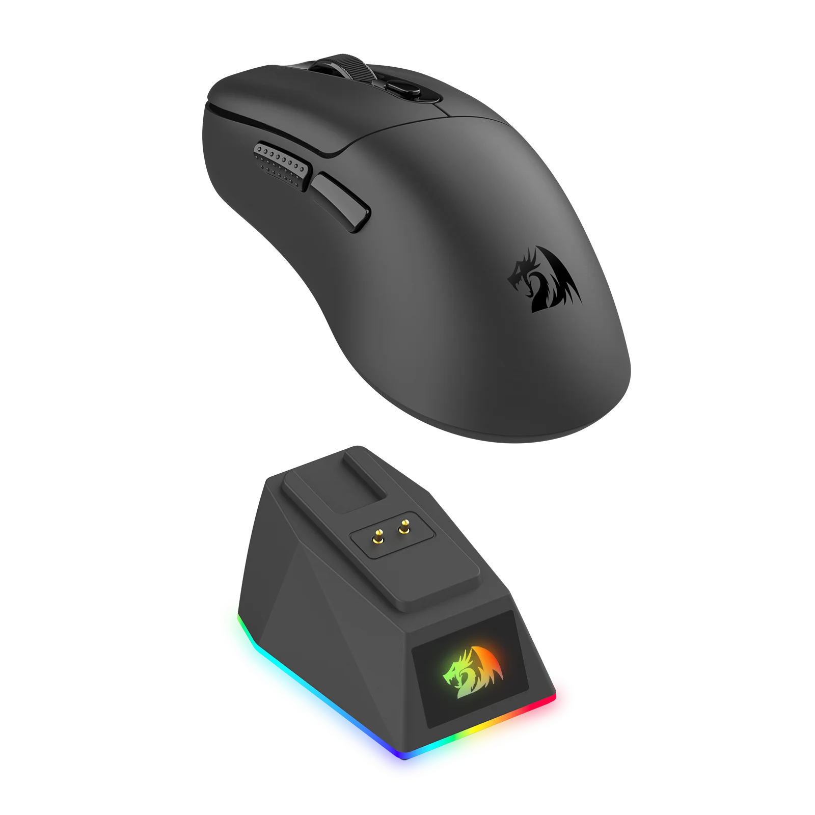 REDRAGON EBONY STANDARD M998-STD-1K 24000 DPI WIRELESS BLACK GAMING MOUSE - Image 2