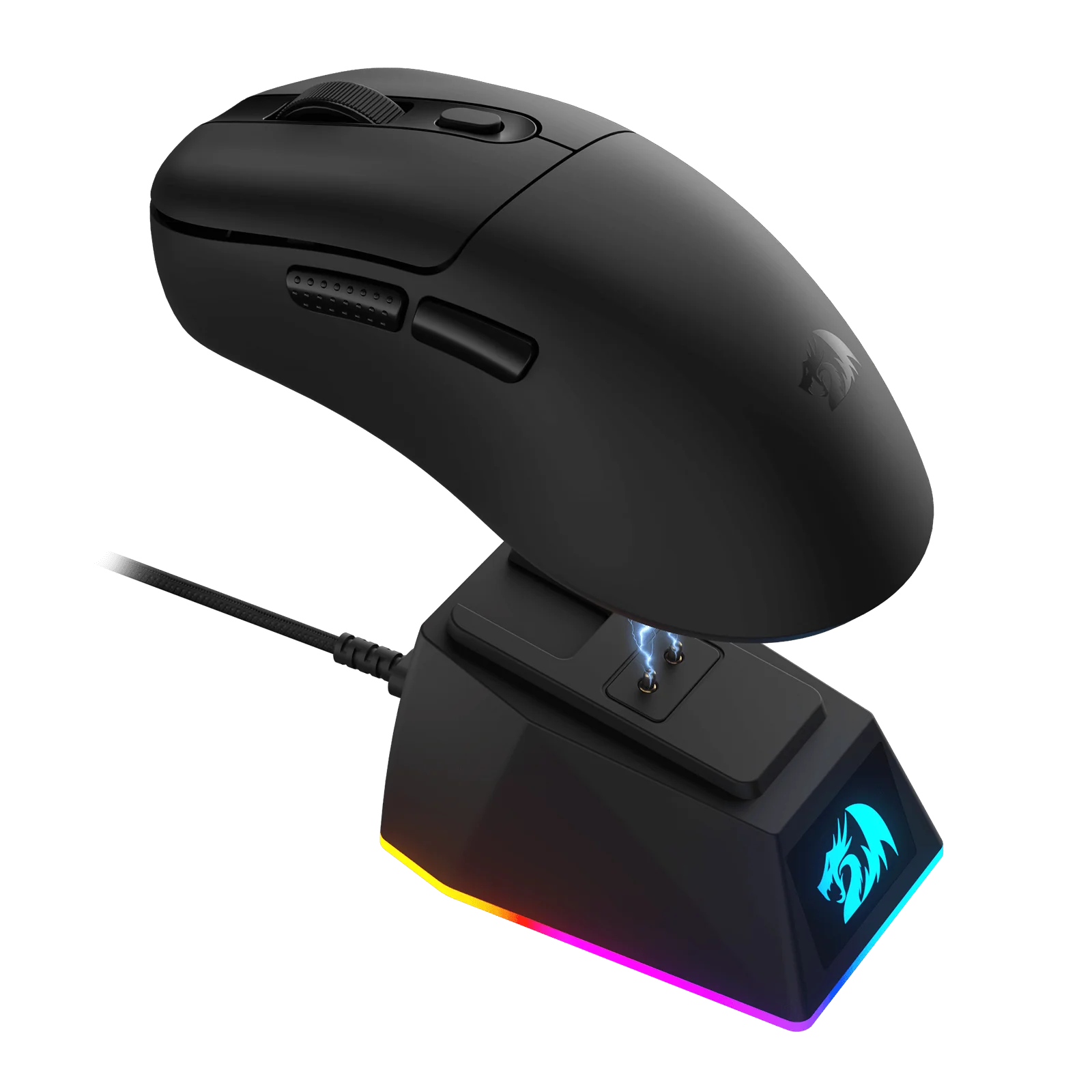 REDRAGON EBONY STANDARD M998-STD-1K 24000 DPI WIRELESS BLACK GAMING MOUSE - Image 3