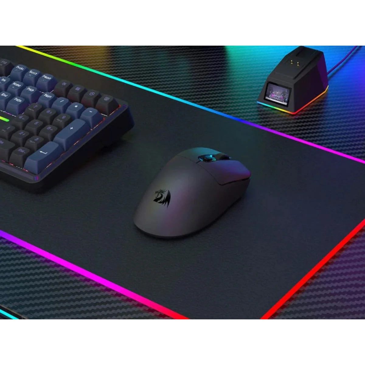 REDRAGON EBONY STANDARD M998-ULT 30000 DPI WIRELESS BLACK GAMING MOUSE - Image 10