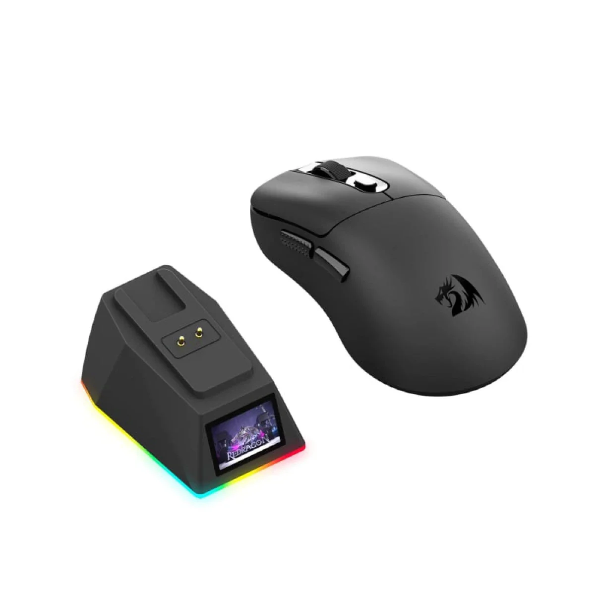 REDRAGON EBONY STANDARD M998-ULT 30000 DPI WIRELESS BLACK GAMING MOUSE - Image 2