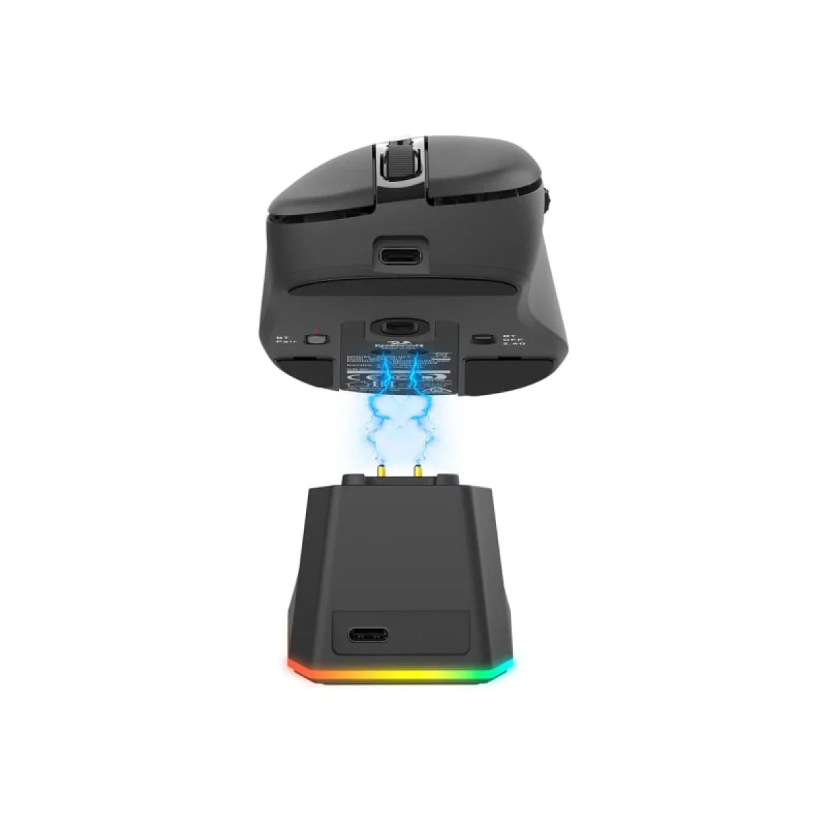 REDRAGON EBONY STANDARD M998-ULT 30000 DPI WIRELESS BLACK GAMING MOUSE - Image 4