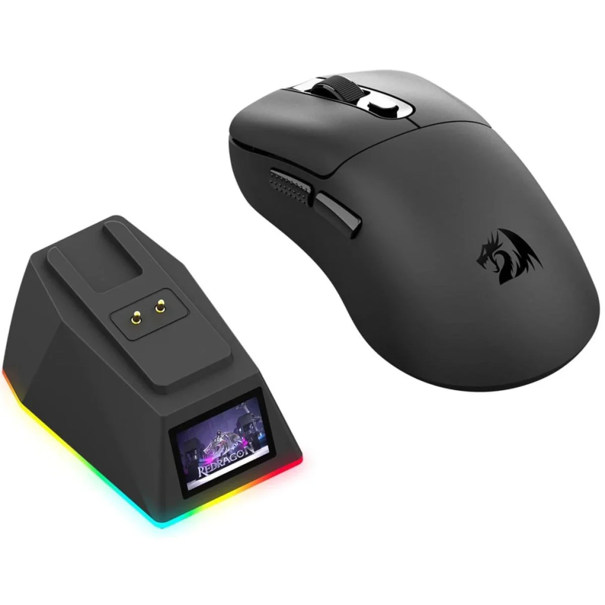 REDRAGON EBONY STANDARD M998-ULT 30000 DPI WIRELESS BLACK GAMING MOUSE - Image 7