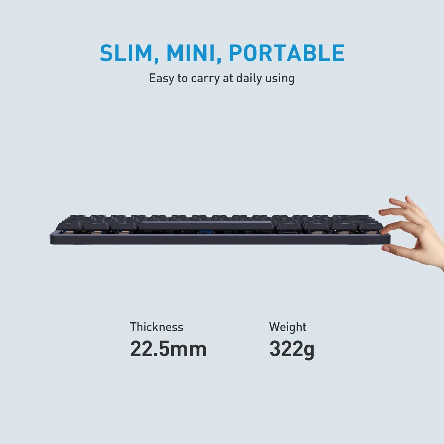 Redragon Elise K615 Pro Wireless Mechanical Gaming Keyboard - Image 4