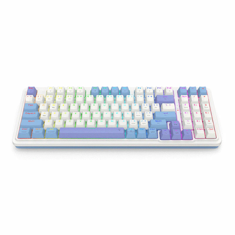 Redragon Gloria Pro 3 Modes Hot-Swappable GASKET RGB Keyboard - Image 2